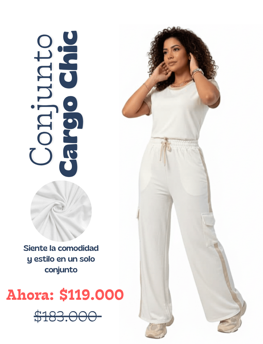 Conjunto Cargo Chic Confort y estilo - Aloja Shop