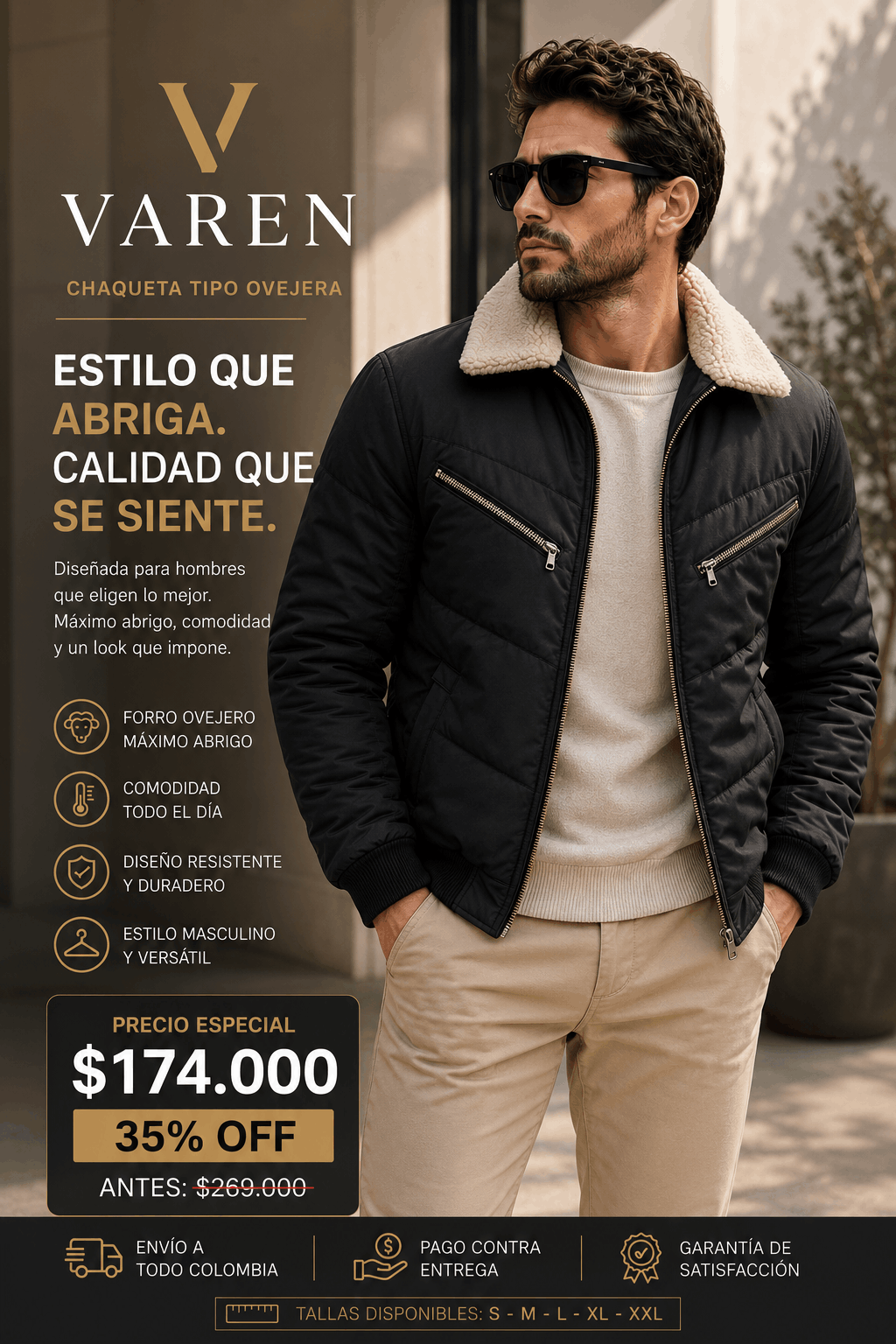 Chaqueta Ovejera Varen