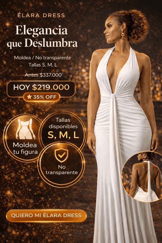 ÉLARA DRESS Elegancia que deslumbra - Aloja Shop