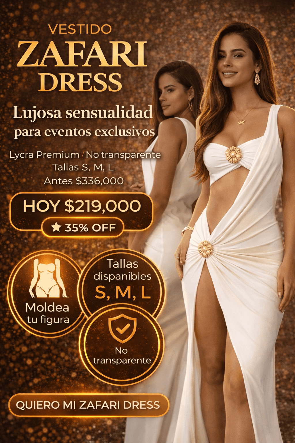 ZAFIRA DRESS - Elegancia que roba miradas - Aloja Shop