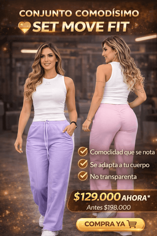 Set Move FIT - Muévete cómoda luce increíble - Aloja Shop