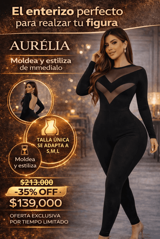 ENTERIZO AURÉLIA - Elegancia que se siente, seguridad que se nota. - Aloja Shop
