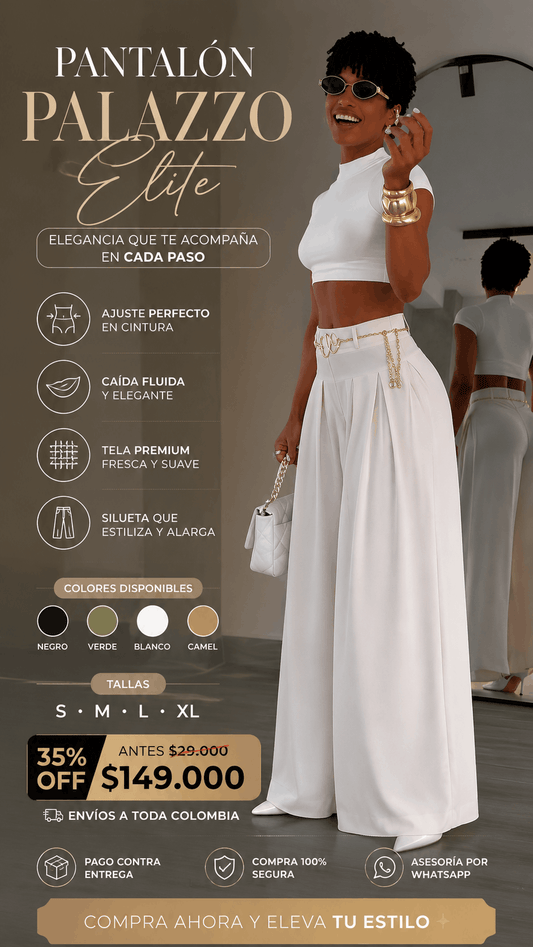 Pantalon Palazzo - Élite