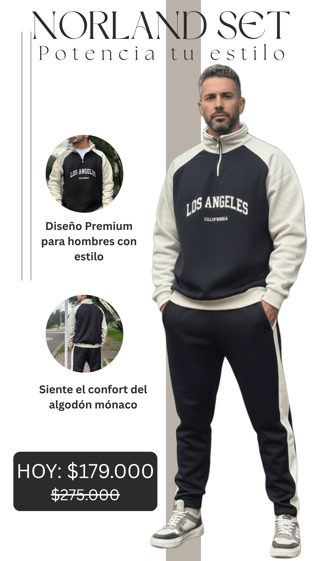 Norland Set Sudadera Tendencia - Aloja Shop
