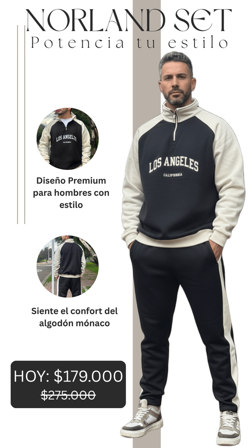Norland Set Sudadera Tendencia - Aloja Shop